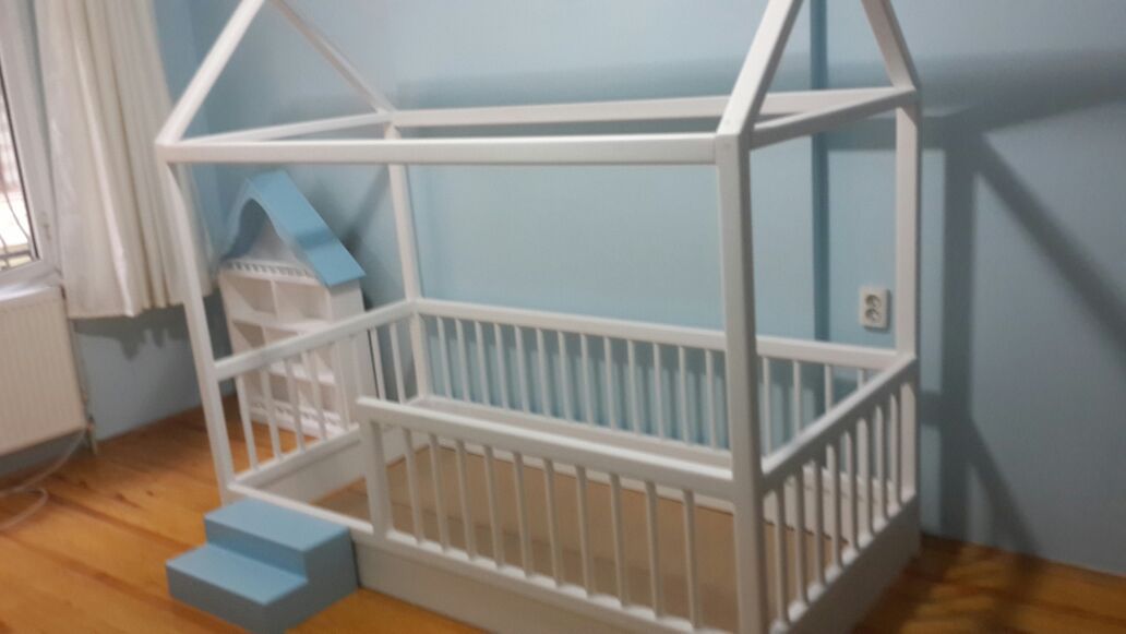 Eylem Doğal Ağaç Yer Yataği Montessori Yatak