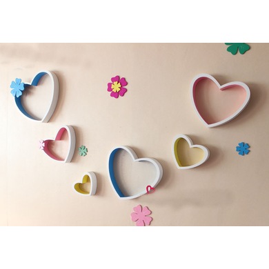 Kalp Lake Duvar Rafı