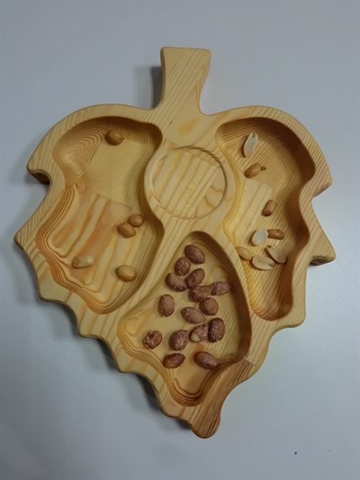 Yaprak Ahşap Çerezlik