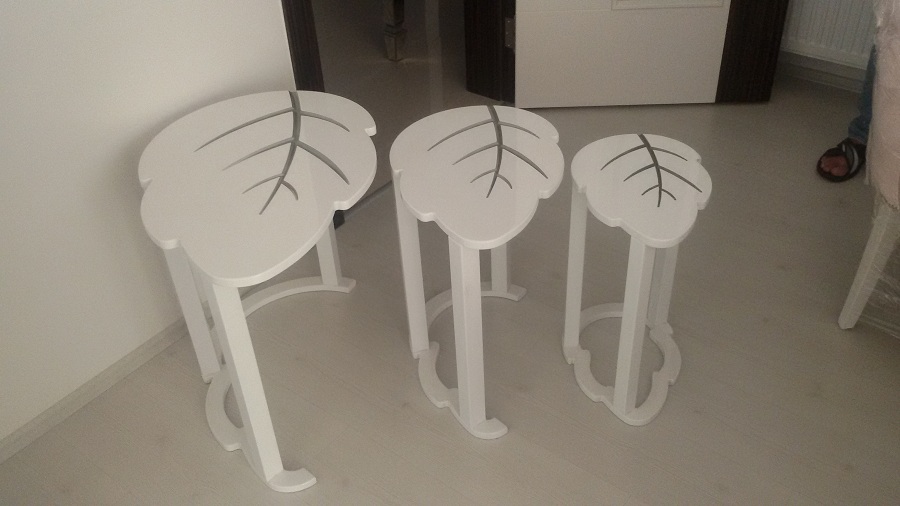 Yaprak Lake Zigon Sehpa